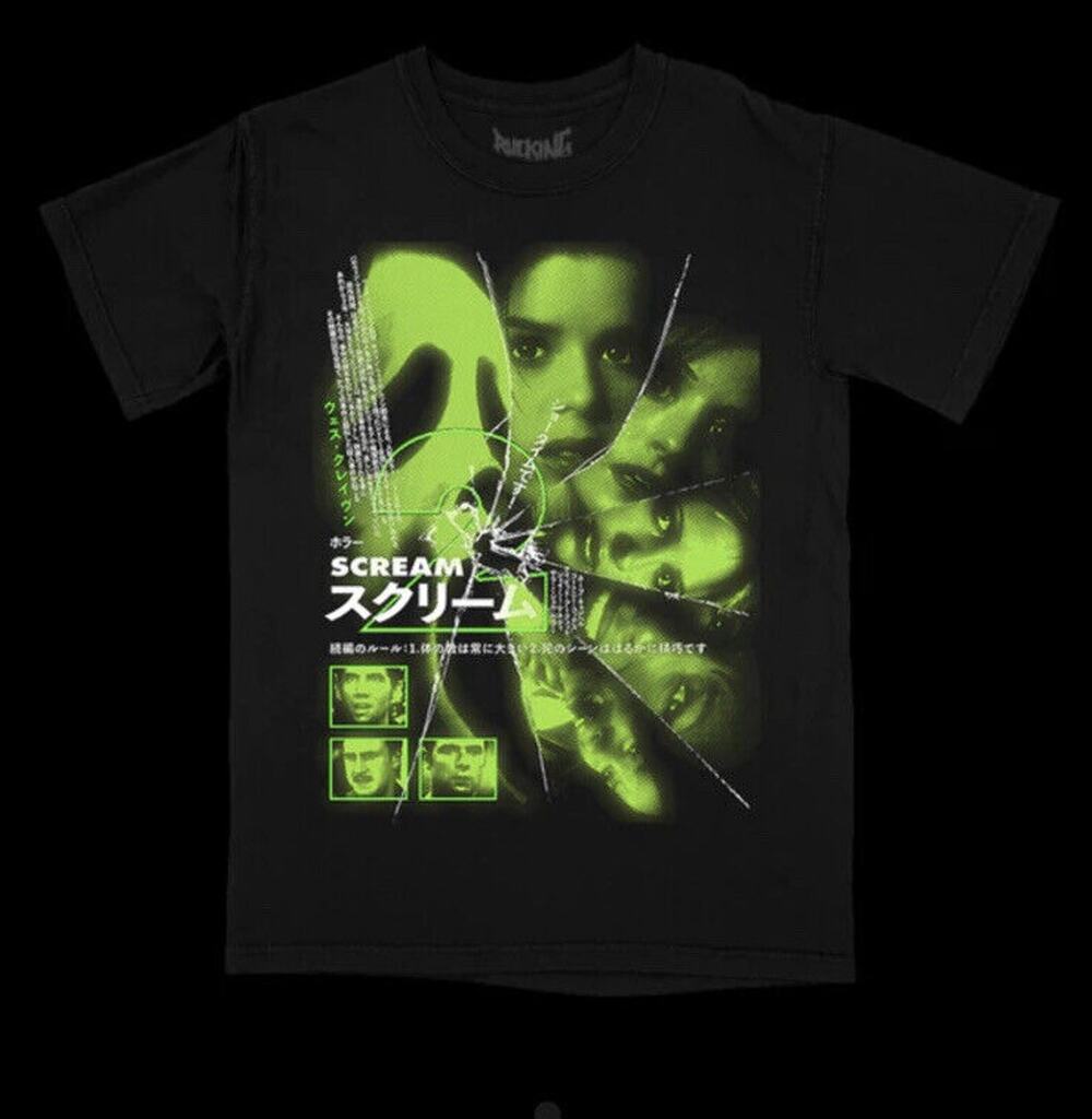 Rucking Fotten Scream 2 Shirt Rare Horror Slasher Ghostface GLOWS Limited 100
